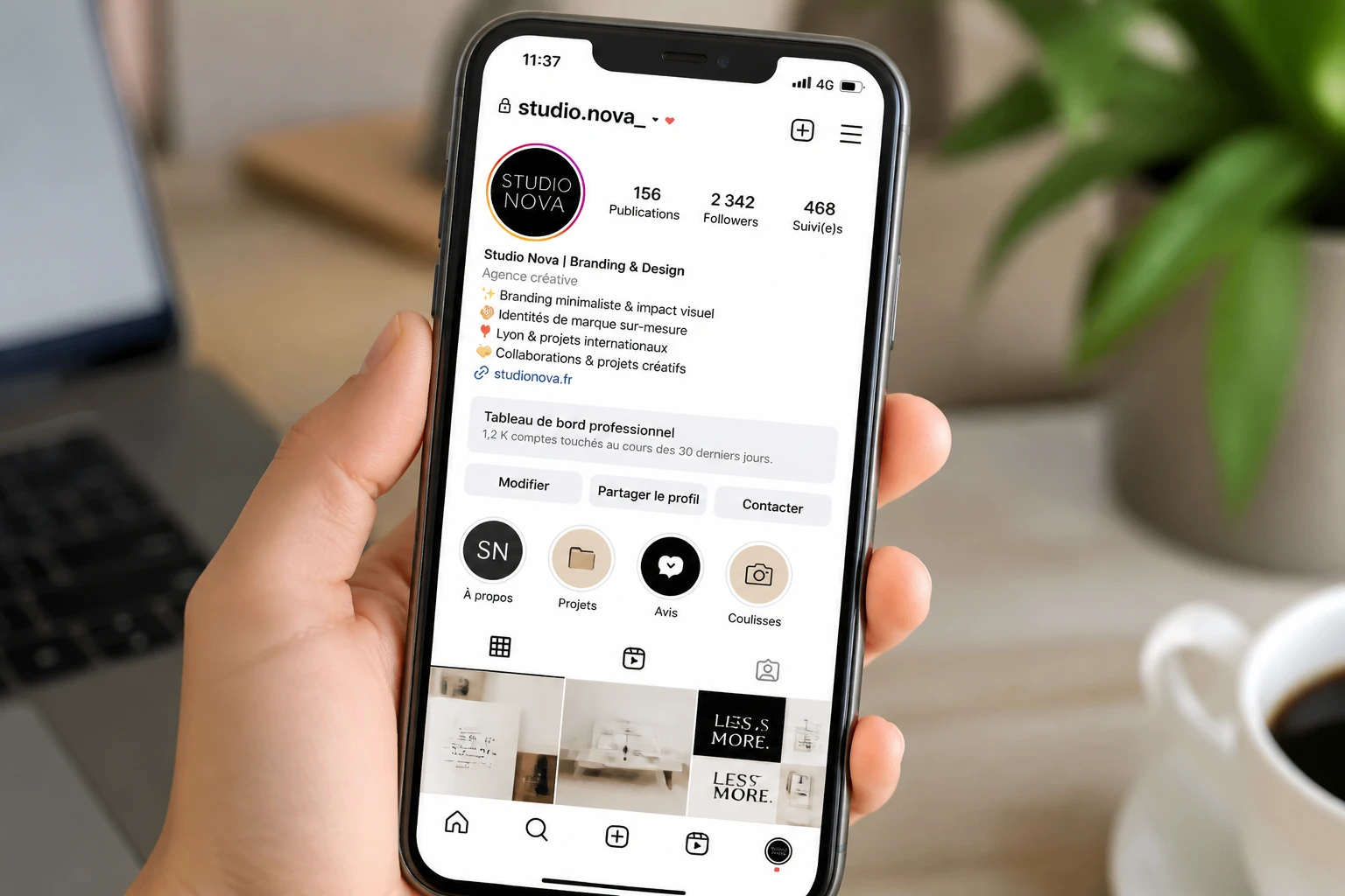 Bio Instagram originale : la méthode pour l&rsquo;écrire sans cliché