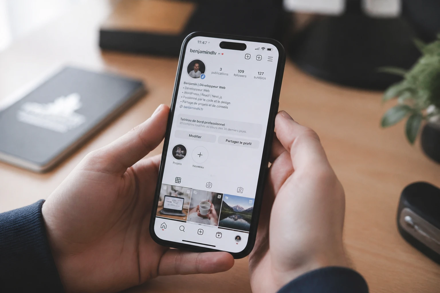 Changer la police d&rsquo;écriture sur Instagram : bio, story, légende