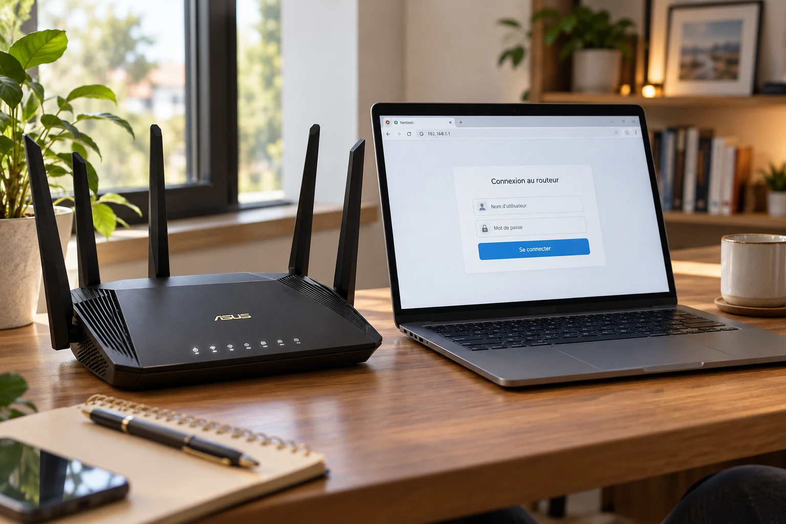192.168.50.1 : se connecter à son routeur ASUS sans galère